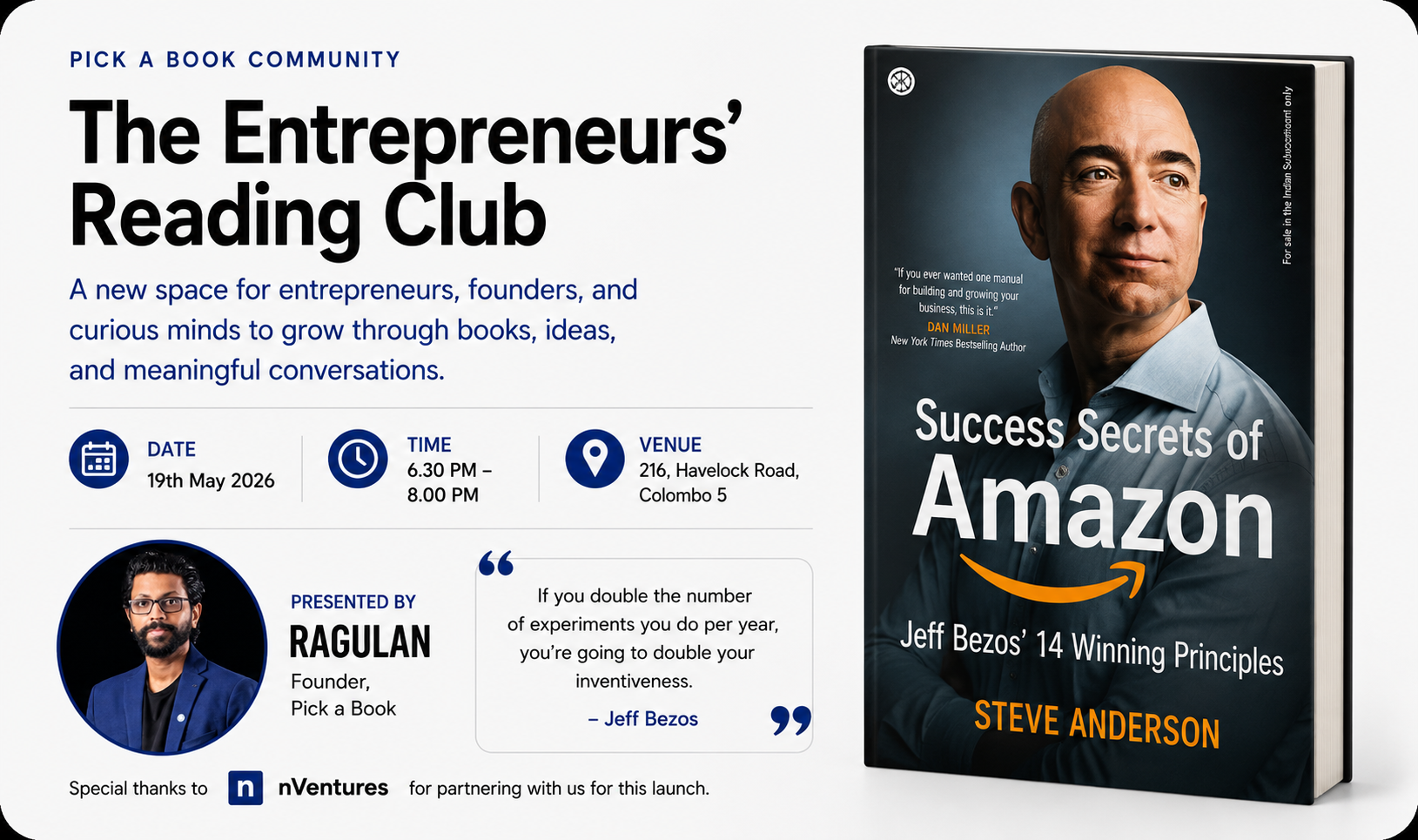 Introducing The Entrepreneurs’ Reading Club by Pick a Book